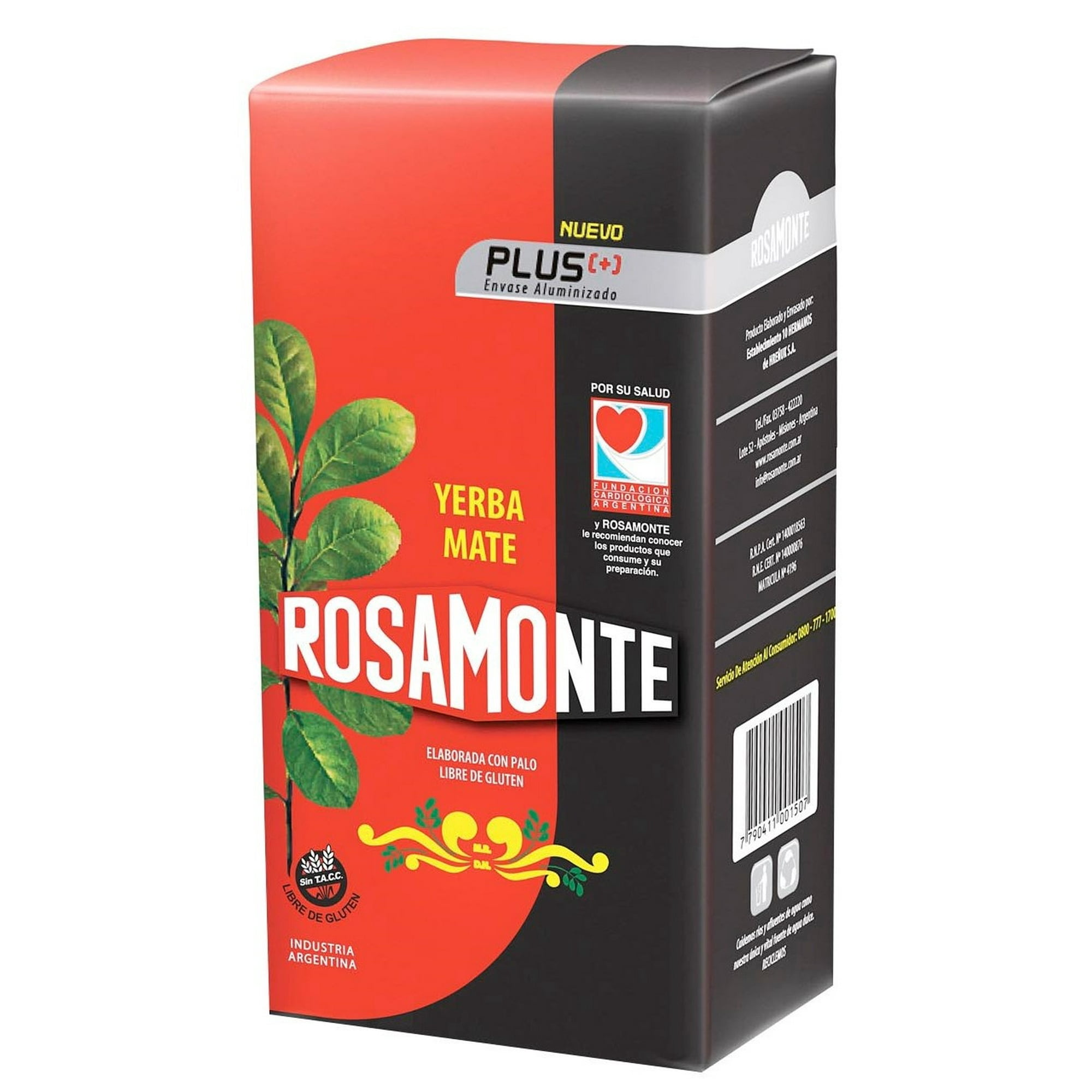 Rakko Natural - Rosamote Yerba Mate Plus 500grs