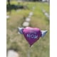thumbnail image 5 of Globo Conmemorativo En Forma De Corazón De 17 Para Mamá Con Alas De Ángel Regalo De Condolencia Celebración De La Vida Globo De Foil Para Recuerdo (rosa), 5 of 5