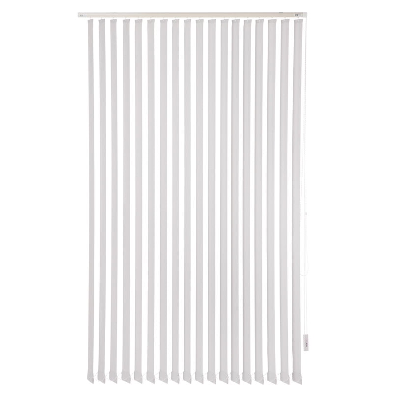 Bertex - Cortina Vertical Sunscreen Gris 230 Cm De Alto X Ancho A Elección Para Sala, Living, Oficina O Escritorio (135 Cm De Ancho X 230 Cm De Alto)