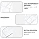 thumbnail image 3 of Organizador transparente para brochas de maquillaje, vitrina para cosméticos, caja de almacenamiento de escritorio para productos de belleza, lápiz labial, joyas, artículos de papelería en tocador, ba, 3 of 7