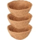 thumbnail image 1 of Xiao Hua Forro de Palma de Coco de 14 Pulgadas, Forro de Reemplazo de Canasta de Fibra de Coco natural, Adecuado para Colgar Flores de Canasta, 3 Piezas, 1 of 4
