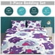 thumbnail image 5 of Ge_ngar Print Bedding Set Pattern Duvet Cove Set 3 Pieces 1 Quilt Cover And 2 Pillowcases for Women Men Teens, 5 of 5