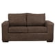 thumbnail image 1 of Sofá Infinity 2 Cuerpos Cuero Auris Café, 1 of 7