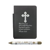 Greeting Pen - Set De Regalo Con Bolígrafo De Felicitación Salvation Con Cuaderno De 5 X 8,25 Y Bolígrafo