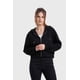 thumbnail image 1 of Polerón Mujer Hoodie Crop Negro, 1 of 5