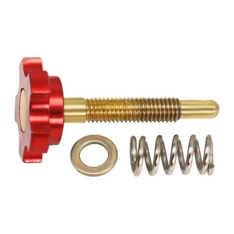 Ioensy - Tornillo De Ralentí Accesorios Piezas Tornillo De Ajuste Para Pe24 Kr150 Pe26 Rojo