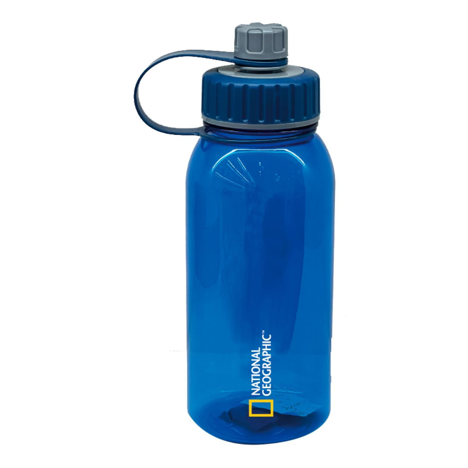 Botella Hidratación 970ml Azul National Geographic