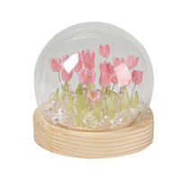 Xusx111 - Luz De Noche De Tulipán Hecha A Mano Decoración De Tulipán Dormitorio Luz Atmósfera Simulación Flor Regalo De Cumpleaños Para Amigos, Niñas, Familia (13 Flores) (10 * 10 * 10Cm)