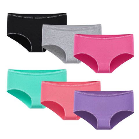Giovacchino - Pack De 6 Calzones Bikini Algodón Mujer