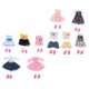 thumbnail image 2 of 10 Set 16 Cm / 6 Pulgadas Mini Mu?eca Mu?eca Traje Traje DIY Juguetes Vestir Accesorio, 2 of 5