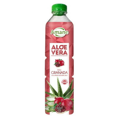 Bebida Aloe Vera Granada Botella 1 L Amane
