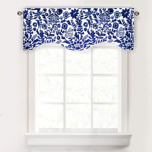 Cortina DriftAway Julia Valance, 132 x 41 cm, térmica, color azul marino