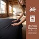 thumbnail image 5 of REGALWOVEN Sábana de Microfibra, Sábana Transpirable, Ropa de Cama para Dormitorio Negro 66x96in, 5 of 5