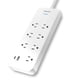 thumbnail image 2 of Protector contra sobretensiones Philips SPP3983W/37, 7 salidas 1500J con USB, 2 of 6