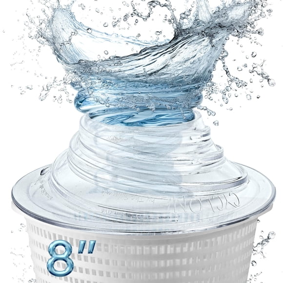Pool Skimmer Enhancer The Skimmie Cyclone con diseño transparente