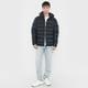 thumbnail image 4 of Parka Hombre Lisa Cierre Color Negro Corona, 4 of 5