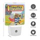 thumbnail image 2 of Timothy Va a la Escuela Luz nocturna LED con sensor de anochecer a amanecer para dormitorio, baño, pasillo, escaleras - Lámpara LED nocturna de enchufe, 0.5W - 1 pieza, 2 of 6