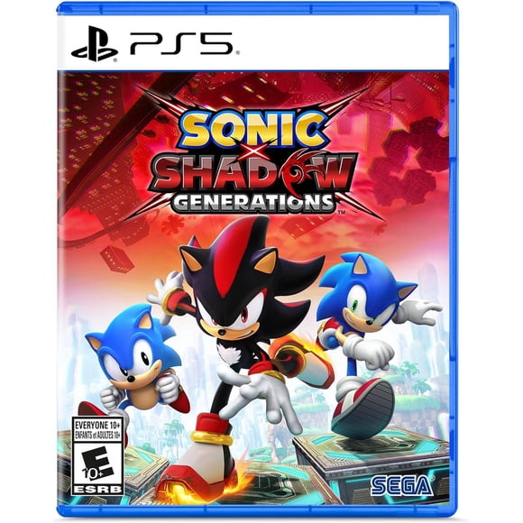 Sonic X Shadow Generations PS5 Físico azul