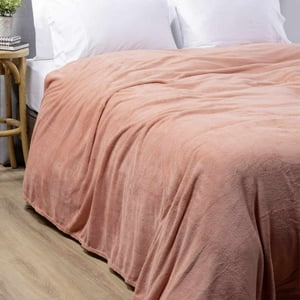 Zahr - Frazada Flannel King Damasco 2,5 Plazas