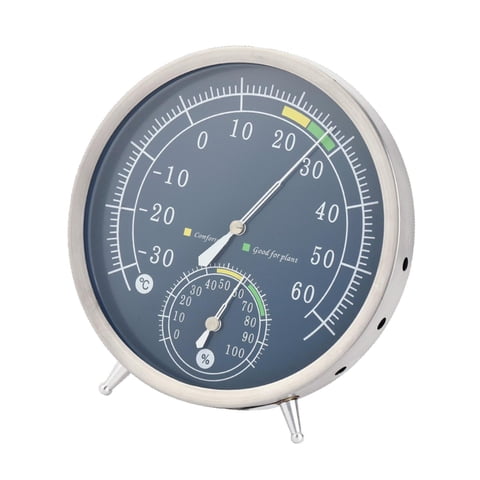 Magideal - Higrómetro Del Termómetro: De Hidratación De Temperatura -Medidor De Temperatura De Humedad Colgante Del Hogar -Hidrómetro Para La Oficina Del