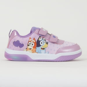 Zapatillas Con Luces Niña Lila Bingo & Bluey