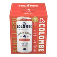 Café La Colombe Latte Draft Triple, 265 Ml, Paquete De 4