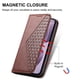 thumbnail image 3 of Funda Flip FOXDOCK para Xiaomi Redmi 15 5G , Estilo Billetera con Diseño Rombo, Correa de Mano y Soporte, Uso Diario, 3 of 6