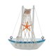 thumbnail image 1 of Mini Modelo De Barco De Vela De Estilo Mediterráneo De Madera Retro Decoración Náutica # 5, 1 of 5