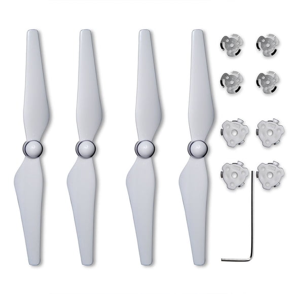 Hélices Ultimaxx para DJI Phantom 4 Pro/Advanced – Pack de 4 en blanco