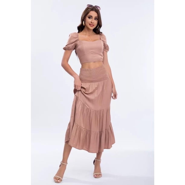 Conjunto Premium Dos Piezas Primavera Verano Mujer 289
