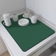 thumbnail image 1 of Tapete Secador De Platos Para Encimera Aislador Térmico Con Base Antideslizante De Goma Altamente Absorbente Fácil De Limpiar Verde 16 X 18cm, 1 of 5