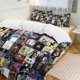 thumbnail image 1 of Picture Splice The Nightmare Before Christmas Comforter Set Soft 3 Pcs Twin Bedding Sets Thicken for All Season, 1 of 5