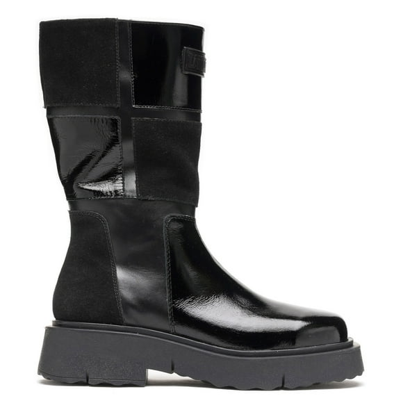Bota Cuero Rea Negra Landazuri