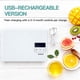 thumbnail image 5 of Balanza de Cocina AZEUS 5 kg Recargable por USB Blanca, 5 of 7