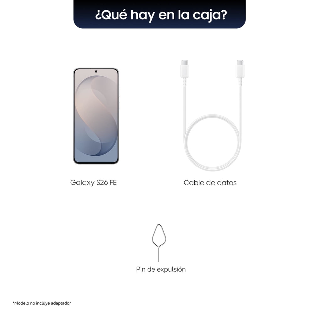 Samsung Galaxy S26 FE 128GB 8GB Graphite, foto 3
