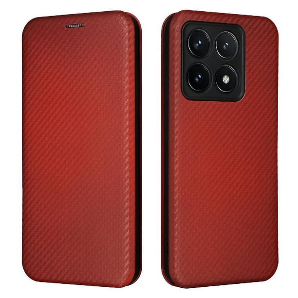 Funda Flip para FOXDOCK Xiaomi 14T - Funda magnética de negocios, funda protectora delgada