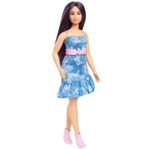 Barbie Fashionistas - Vestido Celeste Mariposas