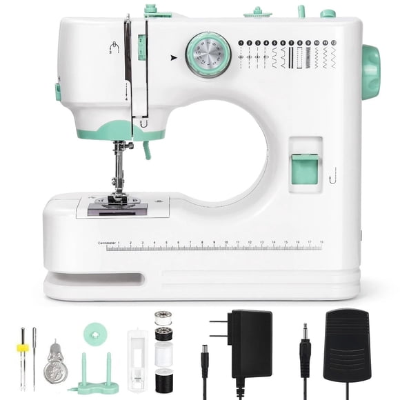 Máquina De Coser Portátil Eléctrica Mini 12 Puntadas
