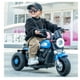 thumbnail image 2 of Auto Electrico Moto Juguete Infantil A bateria 518 Azul, 2 of 8