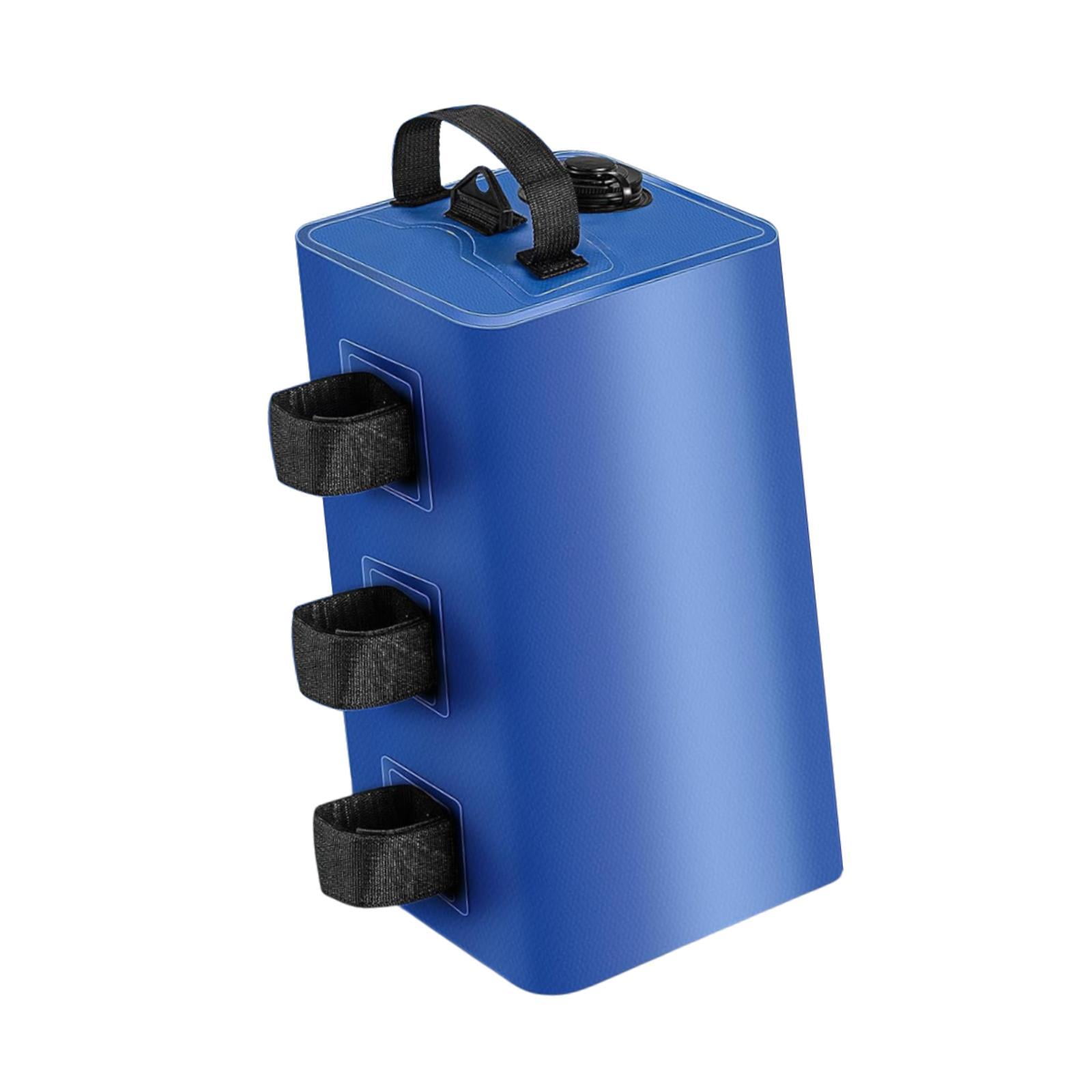 Magideal - Bolsa De Pesas De Agua Para Toldo, Bolsa De Pesas Plegable Portátil, Bolsa De Arena, Carpa De Agua, Pesas Para Césped, Patio, Playa, Jardín, Patas De Azul