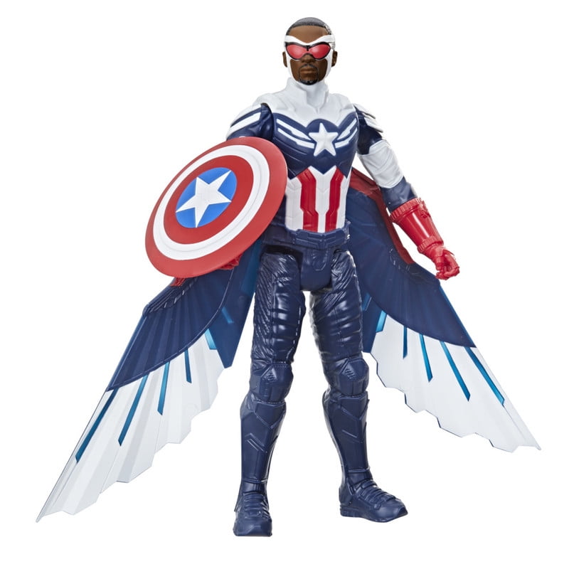 Marvel - Figura De Acción Titan Hero Series Capitán América