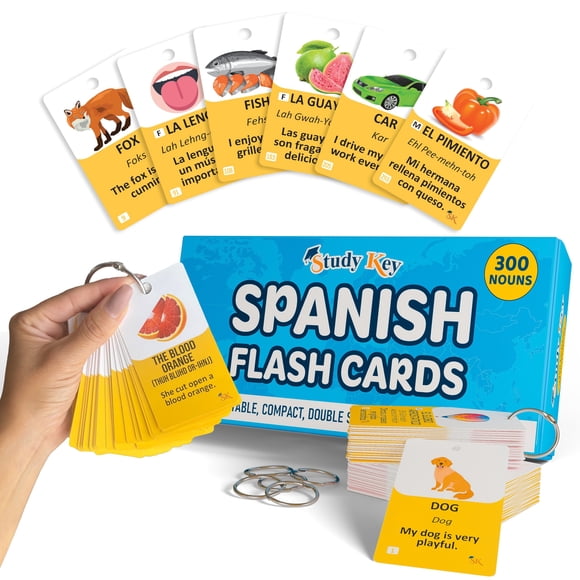 Flashcards Study Key 300 Vocabulario inglés-español para mayores de 12 años