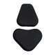 thumbnail image 2 of Funda Para Sillín De Bicicleta Cojín Para Asiento De Bicicleta Estática De Cuero PU Con Respaldo Negro 16 Cm 12 Cm, 2 of 5