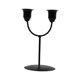 thumbnail image 3 of Soporte Para Velas Candelabros Centros De Mesa Estantes De Metal Dise?o De Escena De Exhibición Negro, 3 of 5