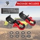 thumbnail image 5 of Soportes de Gancho de Remolque JY PERFORMANCE 3/4" con Grilletes Rojos, 5 of 6