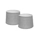 thumbnail image 3 of Pantalla De Lámpara De Mesa Pantalla De Luz Colgante Para Sala De Estar Decoración Del Hogar Gris, 3 of 5