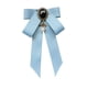 thumbnail image 1 of Broche De Lazo De Cinta Preatado Con Lazo, Broche De Corbata Para Camisa, Boda, Bricolaje, Azul Cielo, 1 of 3