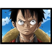 Genérico - Cuadro Decorativo One Piece D-Luffy Medidas 30X40 Cm