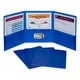 thumbnail image 1 of Poly Portfolio C-Line con 3 bolsillos, tres pliegues, azul (33945-24) x24, 1 of 4