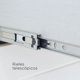 thumbnail image 5 of Cristalera Capal Cocina 2 Puertas 2 Cajones Blanco, 5 of 8